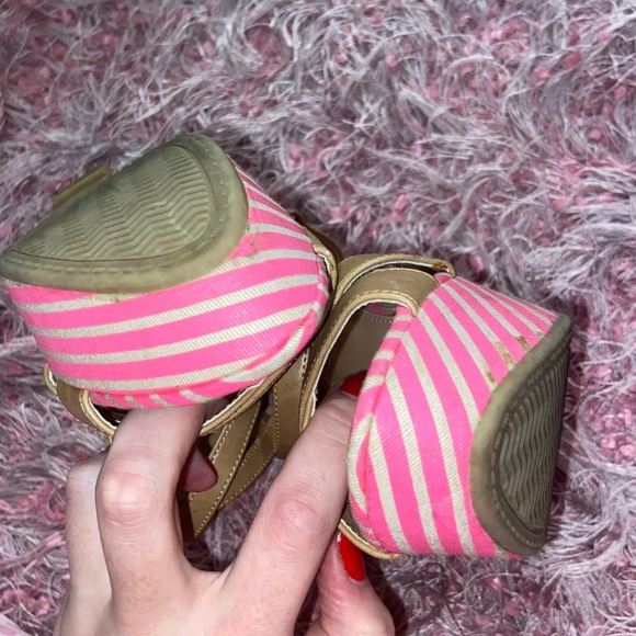 Tommy Hilfiger Pink Wedges - Picture 6 of 12